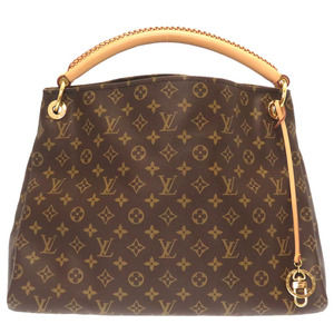 Louis Vuitton Monogram Artsy MM Shoulder Bag Brown